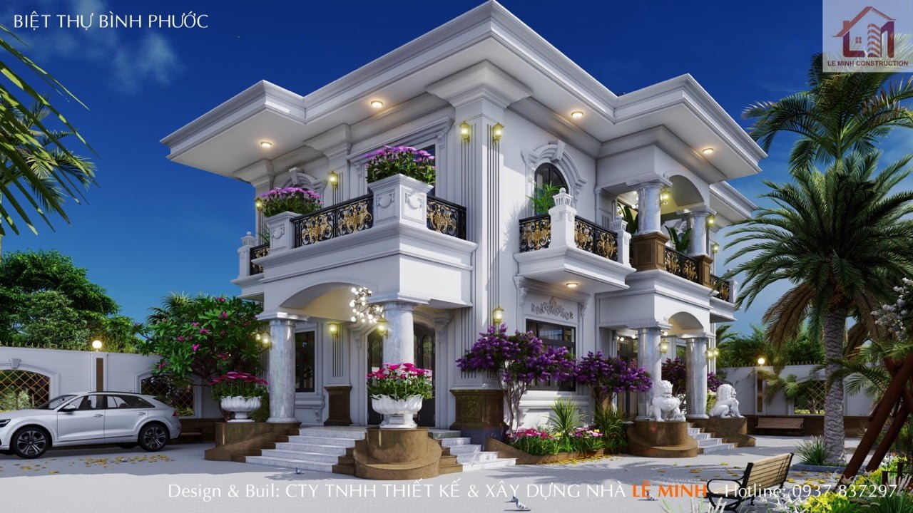 Biệt thự sân vườn – Đồng Xoài Bình Phước