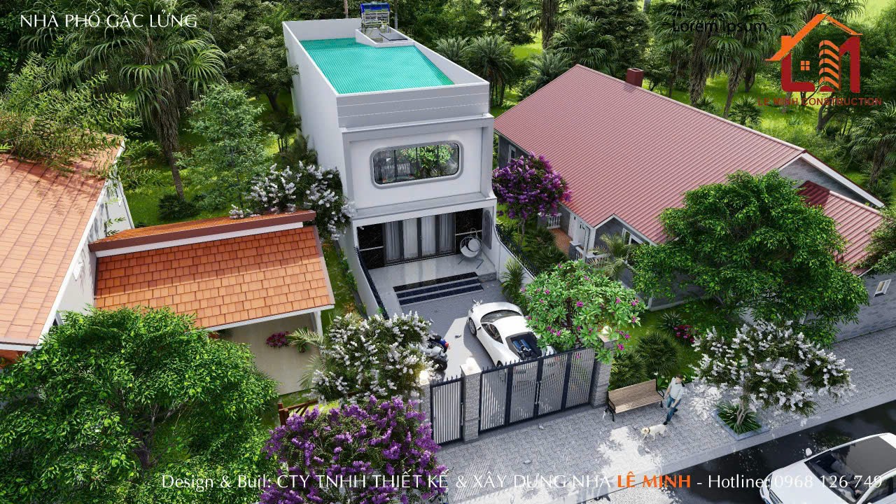 Nhà phố gác lửng – Phú Mỹ Bà Rịa Vũng Tàu