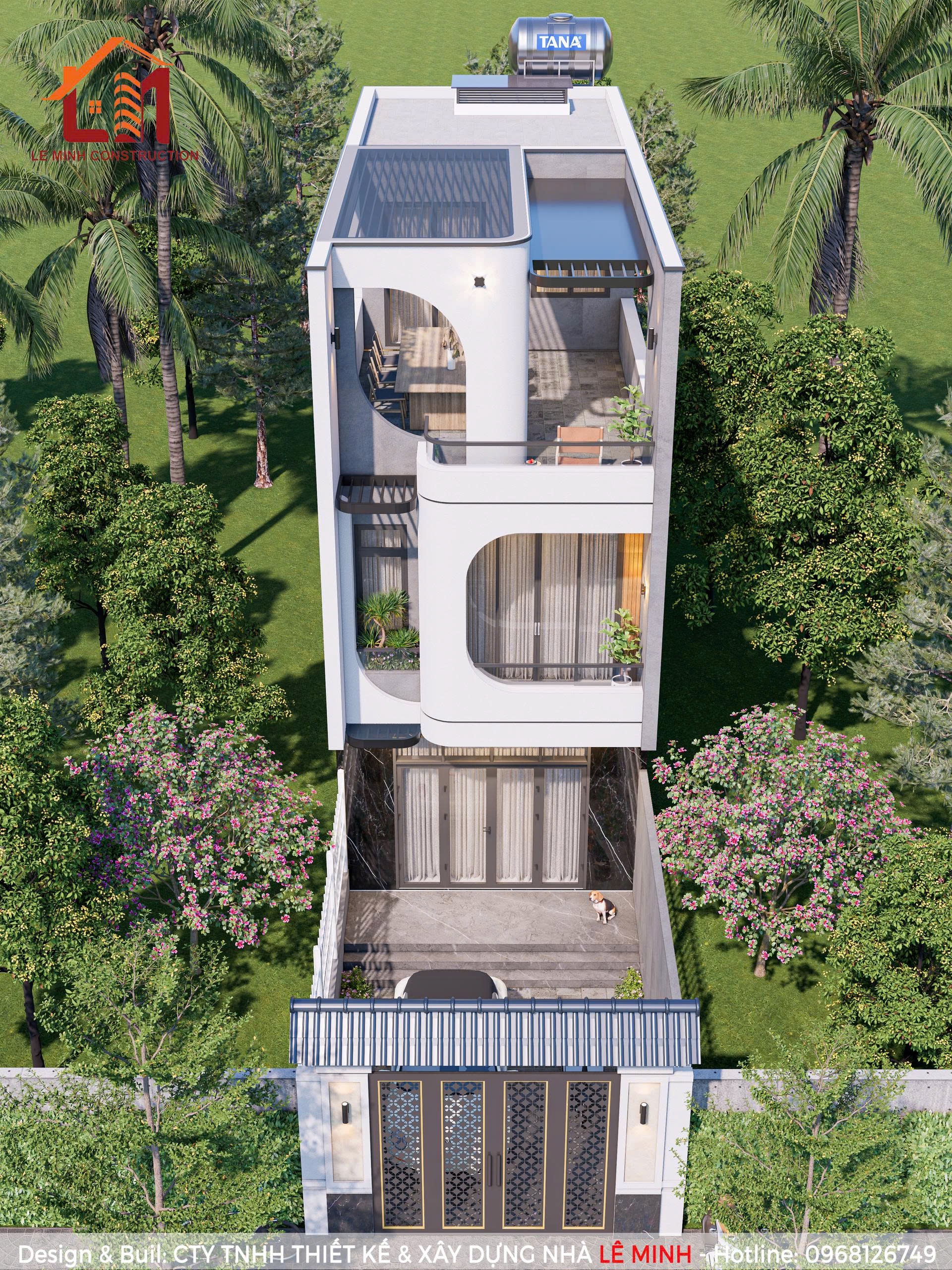 Nhà phố 2 tầng hiện đại – Phú Mỹ, TP. Hồ Chí Minh (mới)