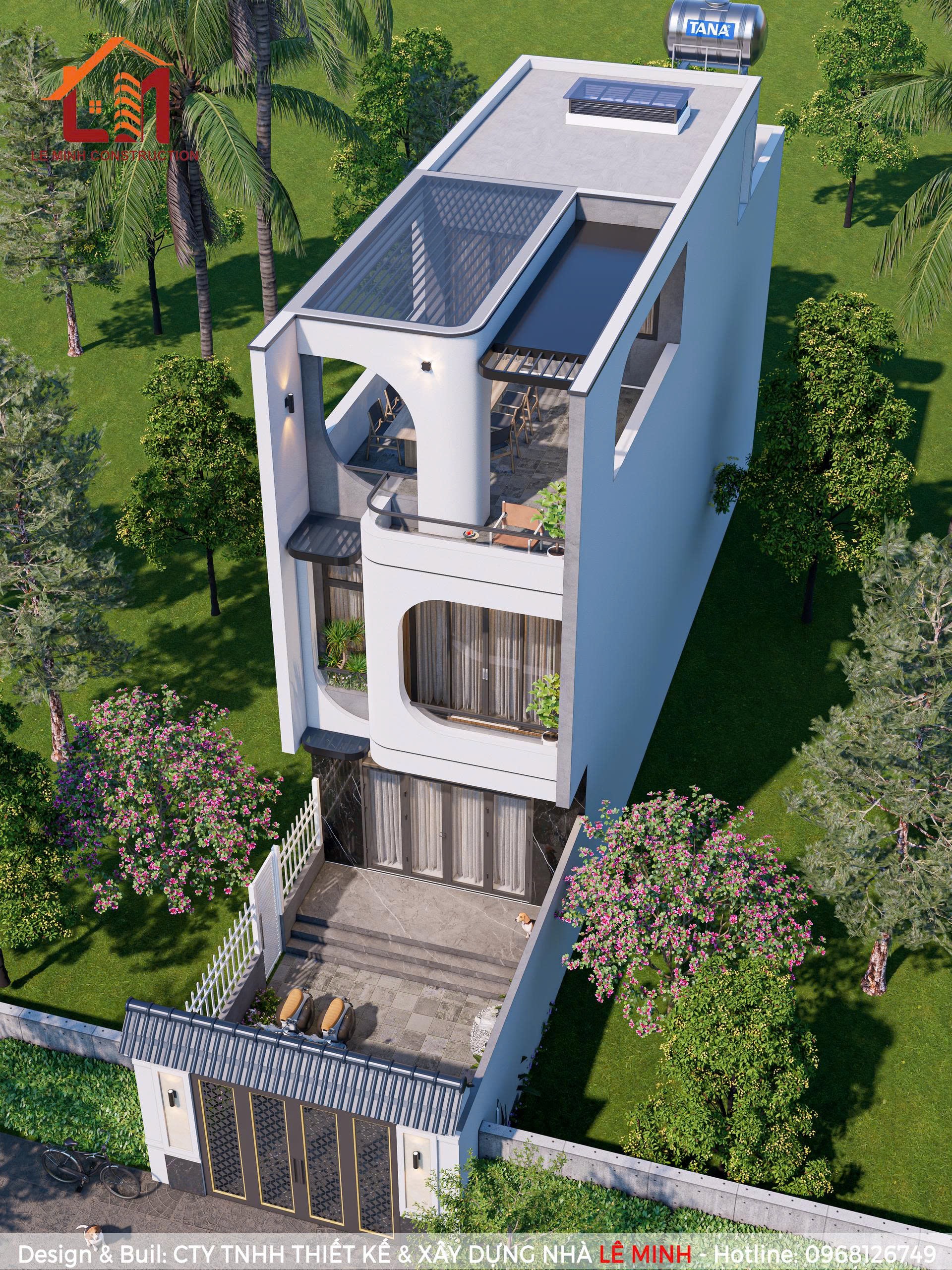 Nhà phố 2 tầng hiện đại – Phú Mỹ, TP. Hồ Chí Minh (mới)