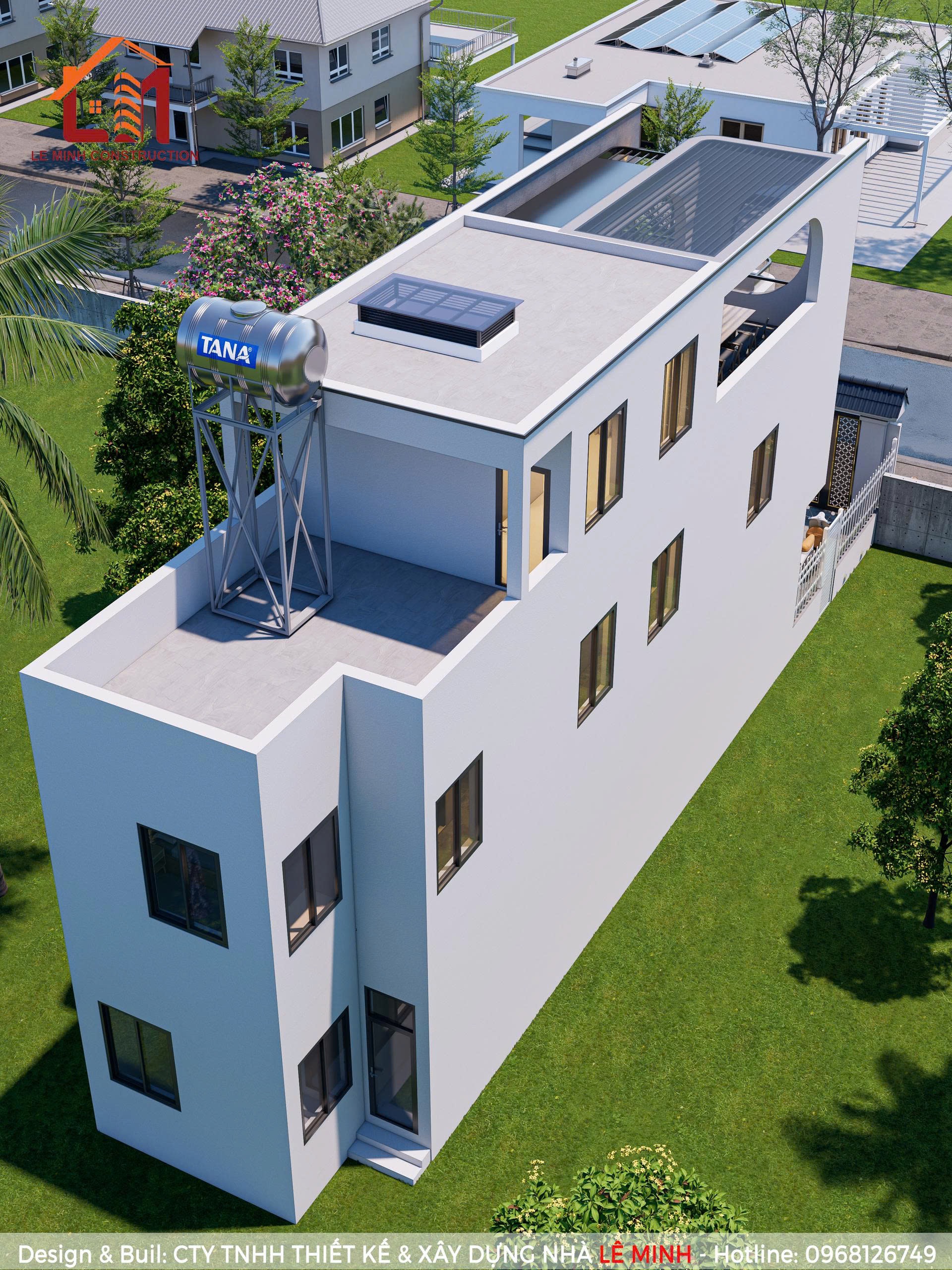 Nhà phố 2 tầng hiện đại – Phú Mỹ, TP. Hồ Chí Minh (mới)