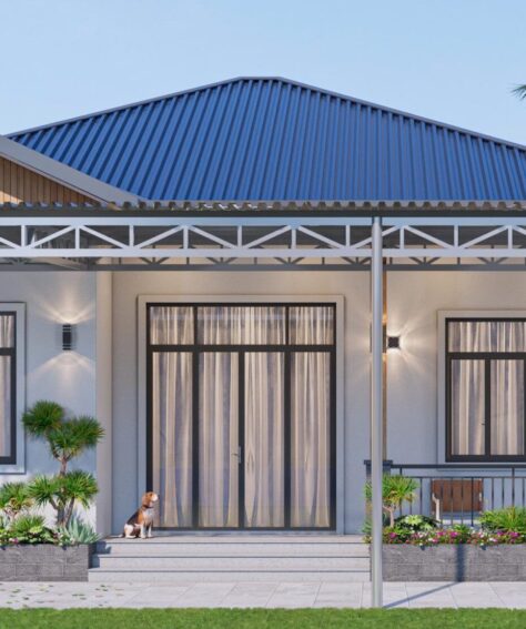Nhà vườn cấp 4 hiện đại – Cẩm Mỹ, Đồng Nai