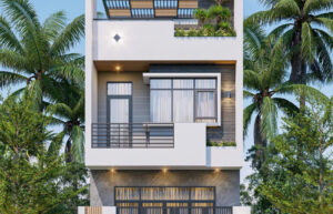 Nhà phố 2 tầng 1 tum hiện đại – Phú Mỹ, TP. Hồ Chí Minh (mới)