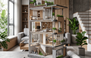 5 Nguyên Tắc Chia Phòng Cho Nhà Diện Tích Nhỏ Hẹp