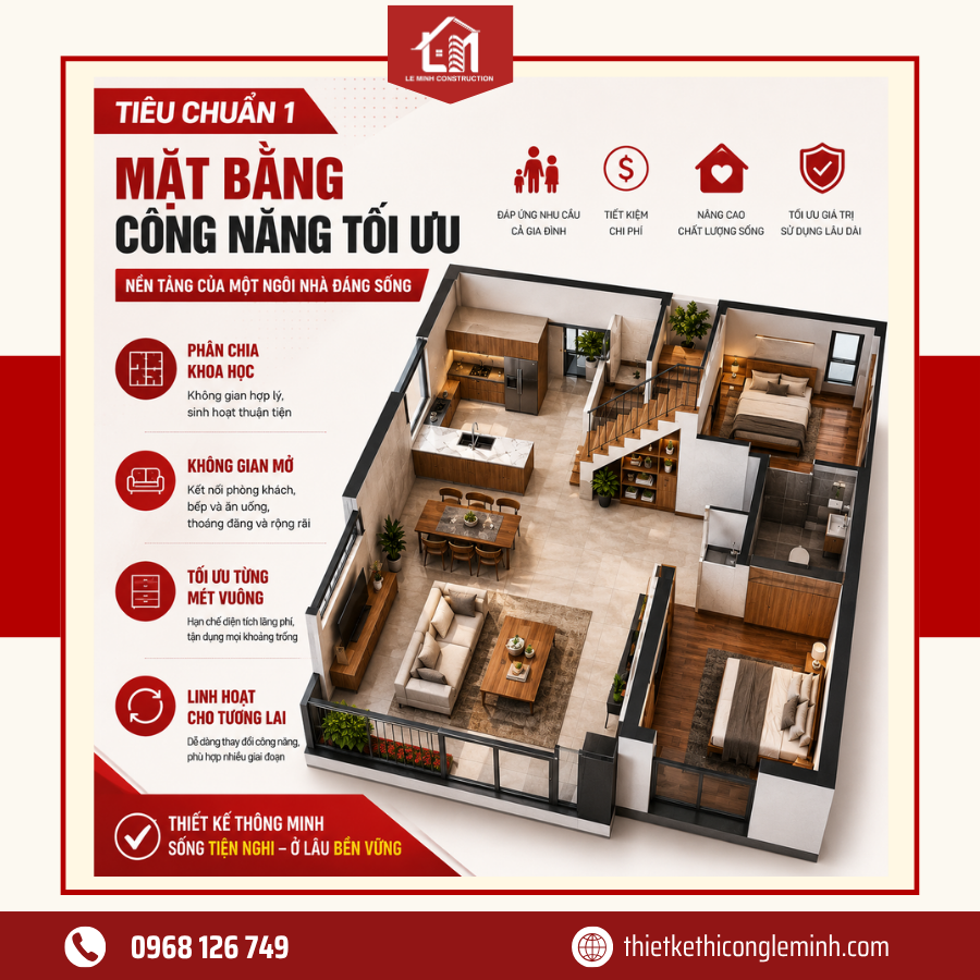 Nhà phố tối ưu công năng 2027